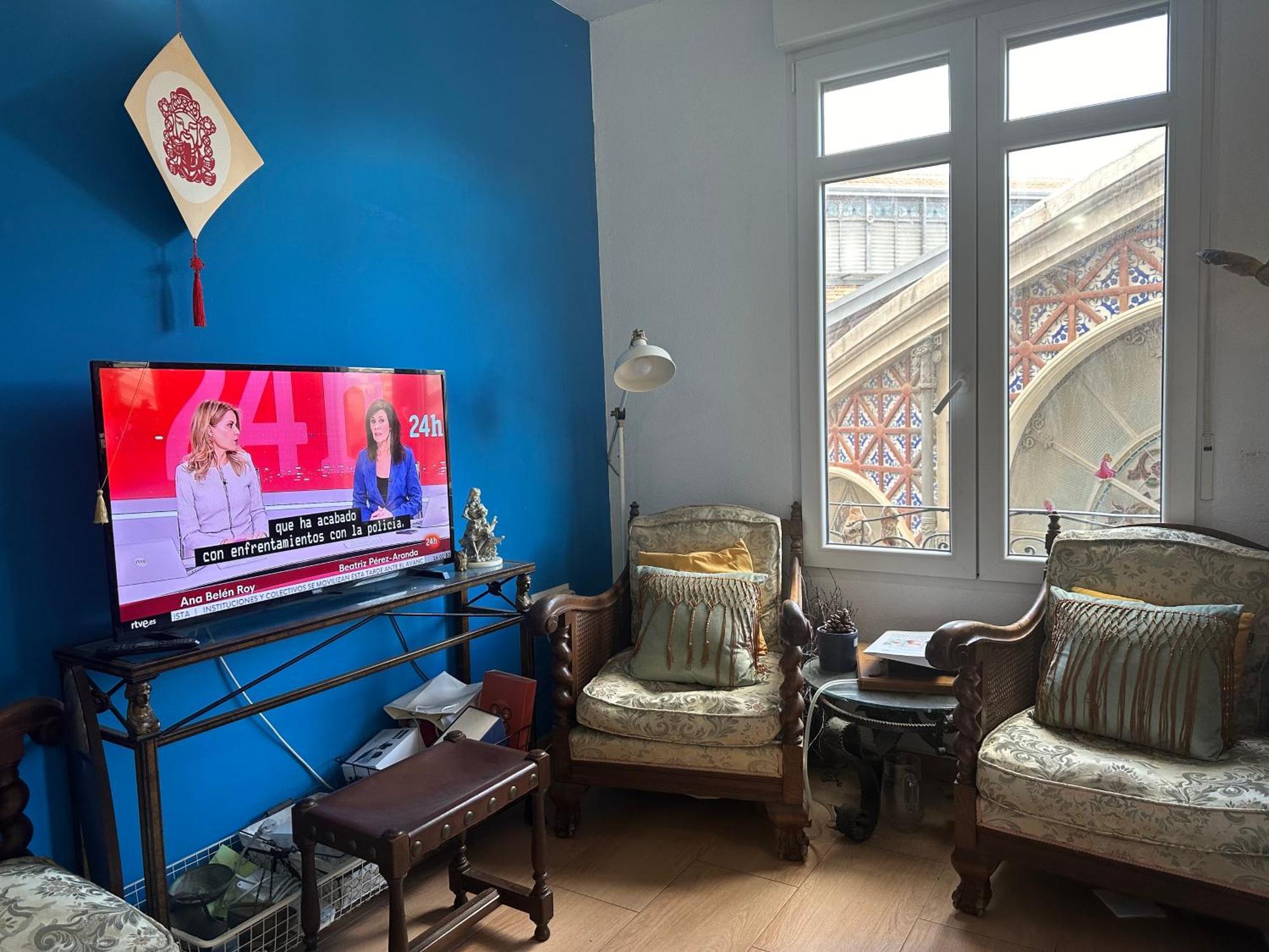 Mirador 1 Del Mercado Central - Habitacion Con Bano Privado En El Centro De La Ciudad Vella Valensiya Dış mekan fotoğraf